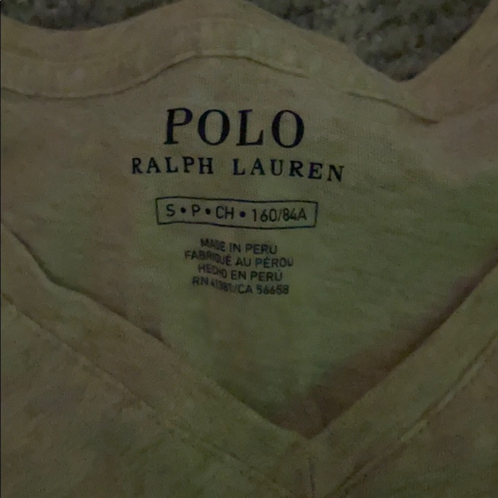 Polo Ralph Lauren V Neck T shirt